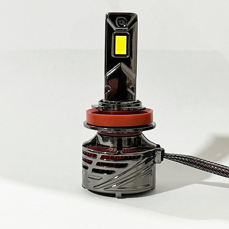 Faros LED para coche Amazon, súper brillantes, con doble tubo de cobre, luz blanca fría, haz alto y bajo, H4H16000K, universales image 11