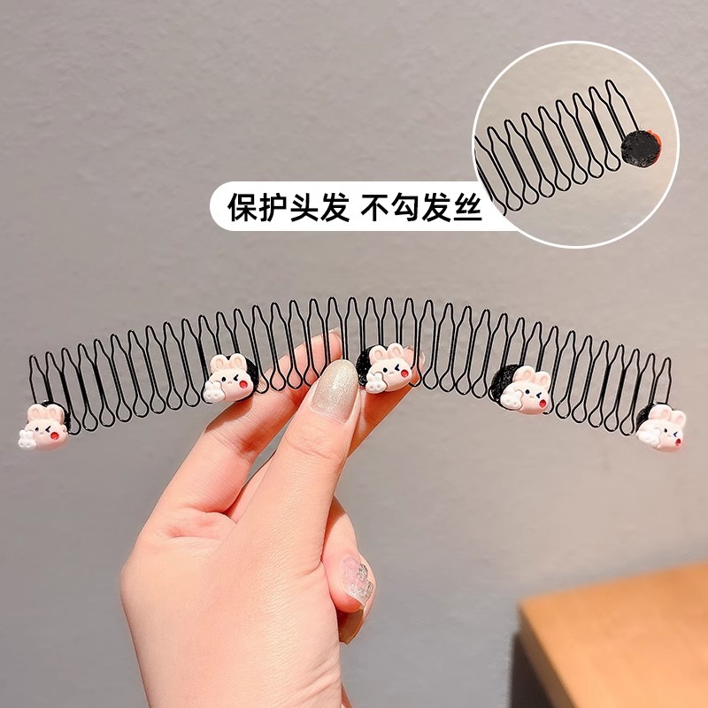 Peinado de niños pinzas de cabello para mujeres 2025 nuevo tipo de cabeza trasera máquina de cabello de tracción de peine de cabello enchufe de peinado adornamiento pinzas de cabello