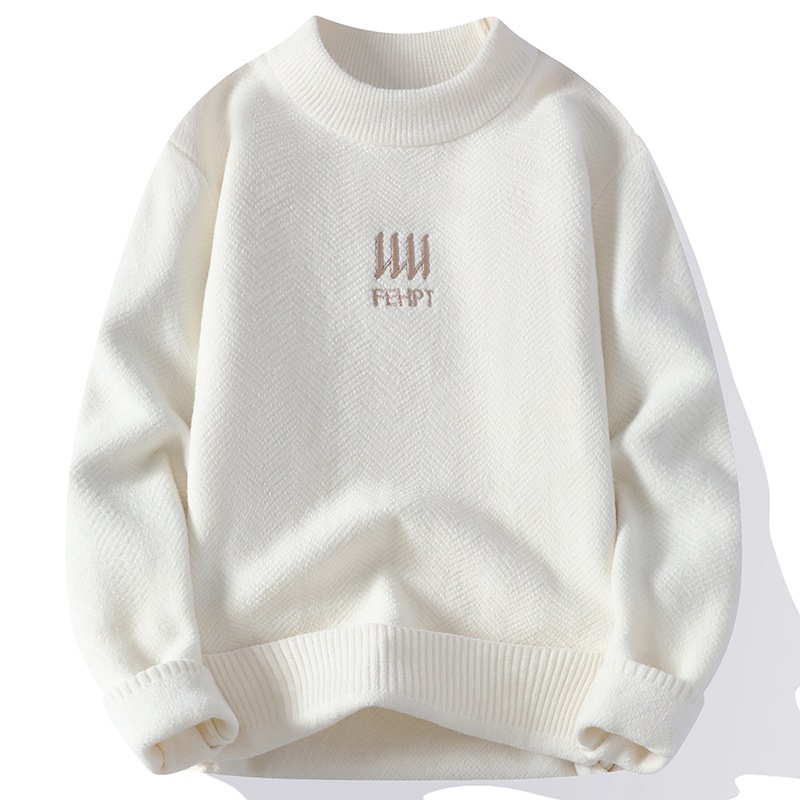 Suéter de cuello redondo 2023 otoño e invierno nuevo de alta calidad ins suéter cuello redondo suéter TikTok popular