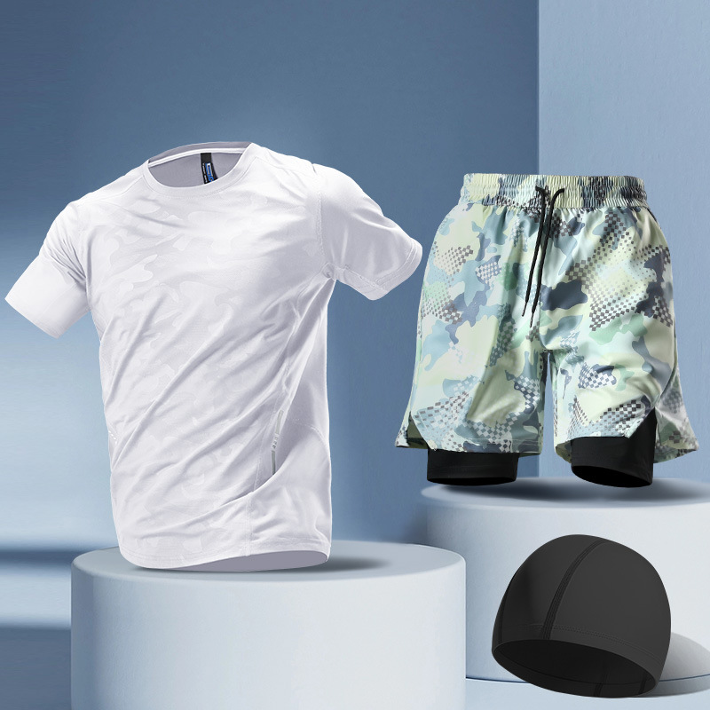 Traje de Baño para Hombre de Poliéster Secado Rápido para Natación y Playa image 24