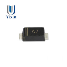 厂家直营 A7二极管 1N4007W SOD-123 1206 1A 1000V 整流管大芯片