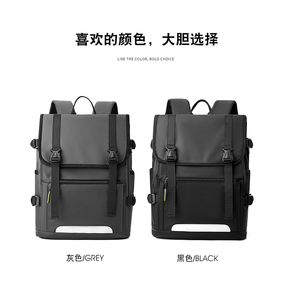 Mochila de negocios para hombres Mochila para viajes de cercanías Bolso de computadora de nailon de moda Bolso escolar de gran capacidad Bolso para hombres Estudiantes universitarios