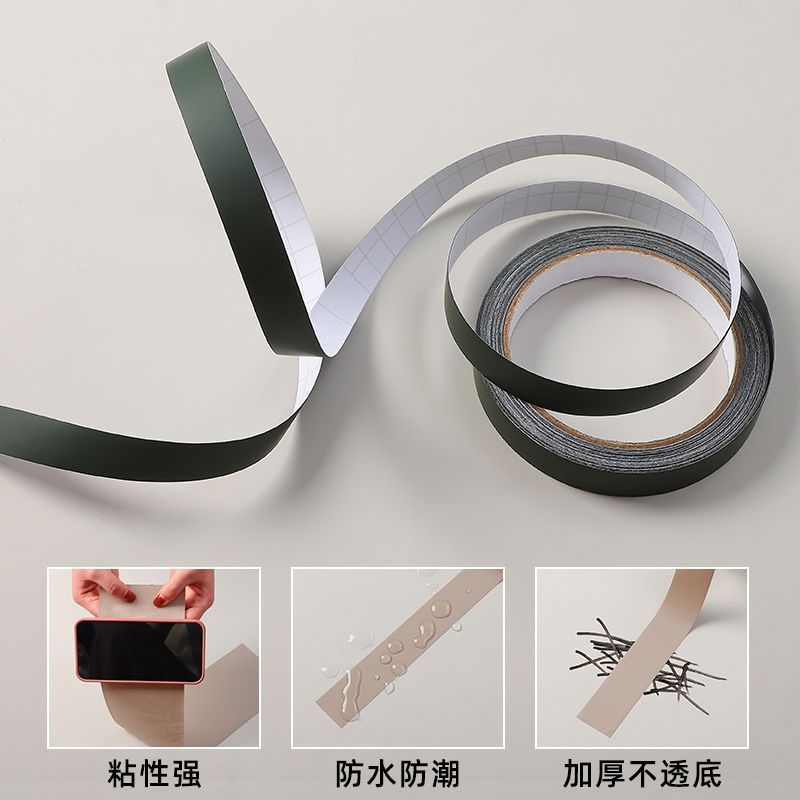 Bosque grueso tablero de madera cajón tabla borde parche de fondo decoración impermeable autoadhesivo embellecimiento parche de decoración