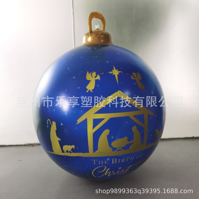 工場在庫 PVC製 インフレータブル クリスマスボール クリスマス会場装飾 雰囲気ランタン|undefined