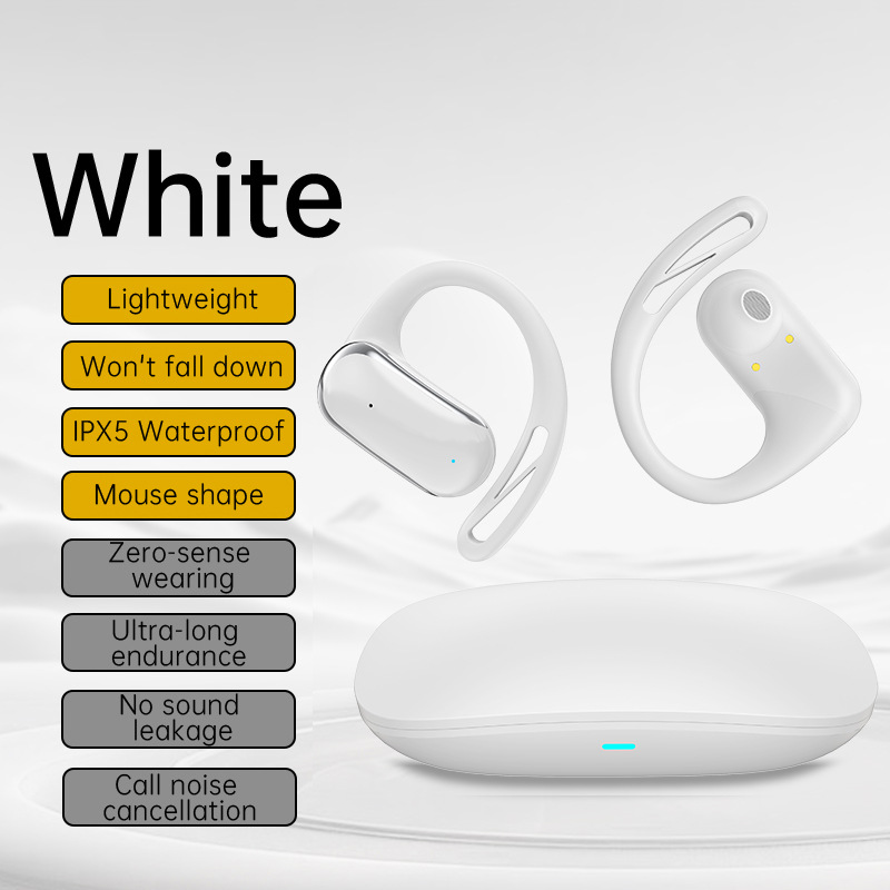 Nuevo auricular de traducción Bluetooth abierto OWS colgante transfronterizo, traductor de interpretación simultánea en varios idiomas