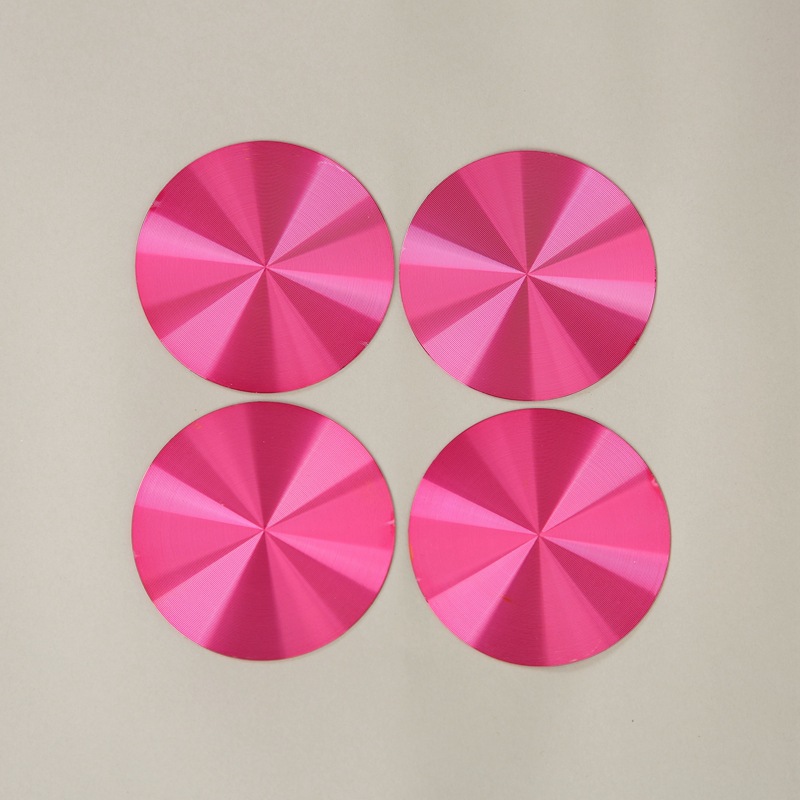 彩色CD纹供应商标牌CD纹铭牌CD纹装饰件冲压高光五金印丝不锈钢