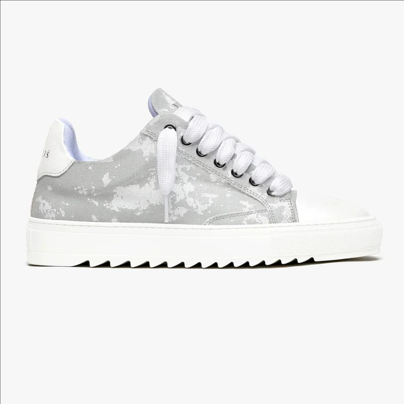 Numeris Sawtooth Sole Low Grey White Camo