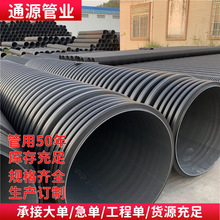 ��HDPE�p�ڲ��y�� PVC���y�� SN4-SN8����䓎��ܴ�ڏ�����ˮ��