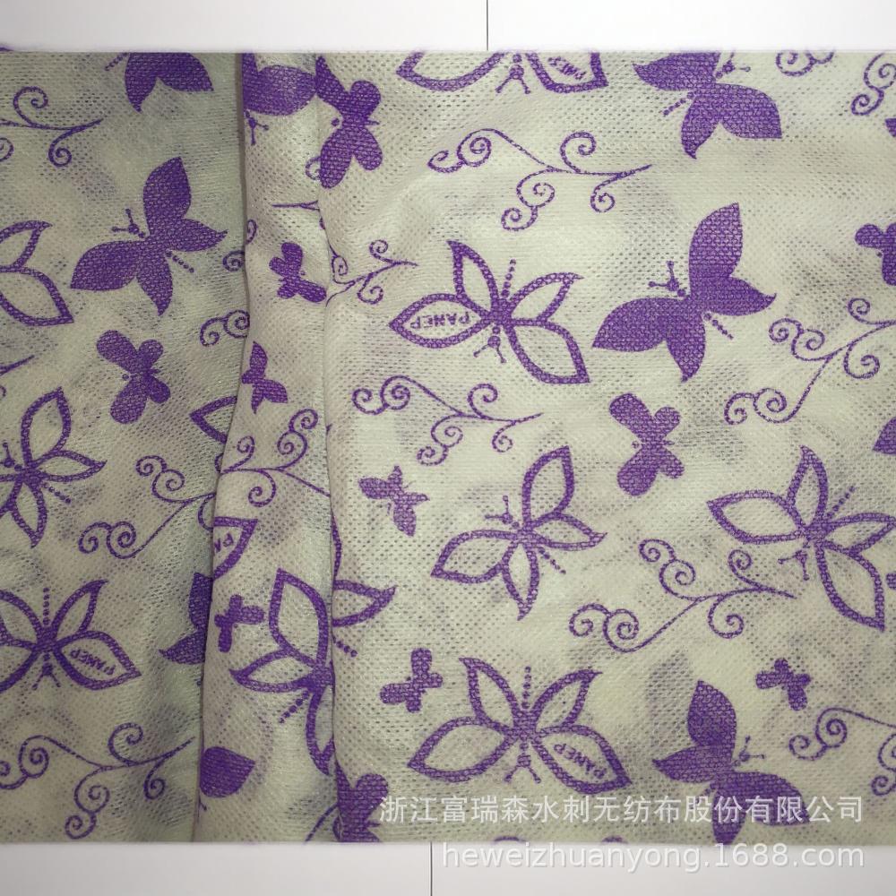 印花无纺布