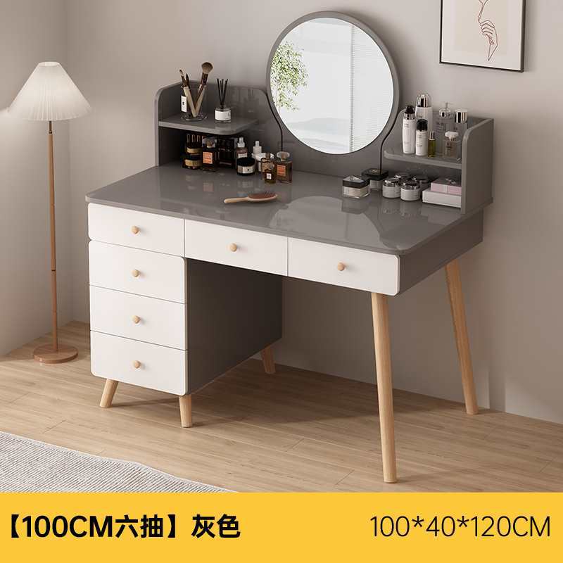 ↤↤↤[100cm 6단 싱글테이블] 그레이 ↦↦↦