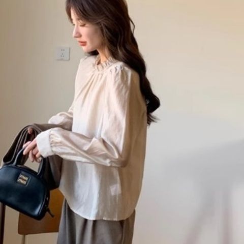 高级感马甲套装女气质显瘦衬衫阔腿裤三件套春秋新款西服上衣外套|undefined