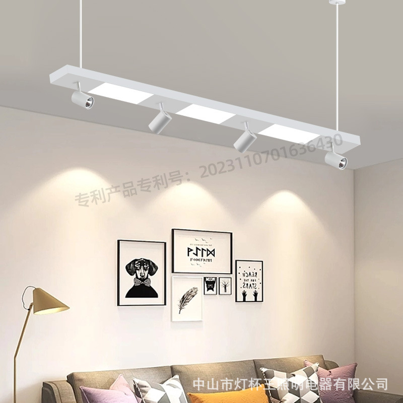 Oficina de empalme Spotlight Led Track Light tienda de ropa tienda comercial COB super brillante barra de guía de techo tipo luz de supermercado