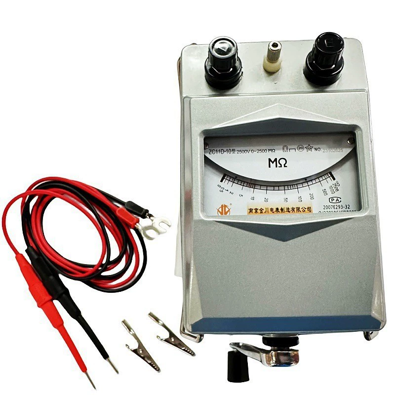 ZC25-3 алюминиевый корпус качалка 2500V мег-евро 11D-10 изолированный резистивный измеритель 1000 Нанкин сопротивление 29B