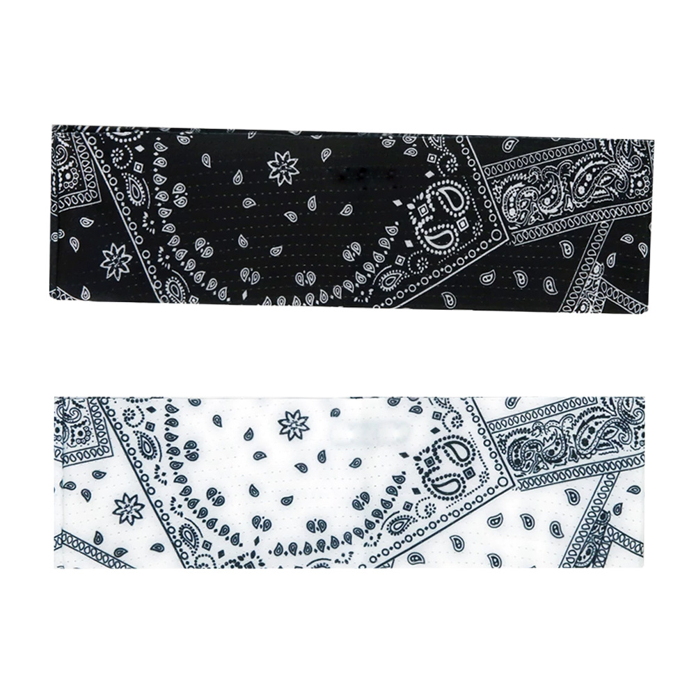 Cashew flower headband for men, running sports summer headband, sweat-absorbing, breathable, quick-drying, fitness yoga non-slip headband for women