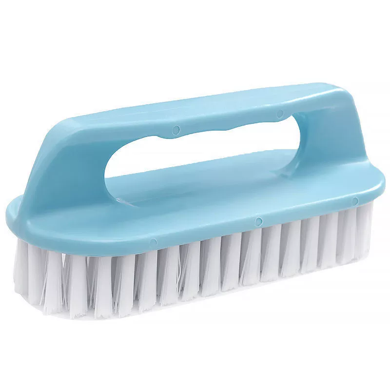 Universal plastic washbasin for laundry, shoe brush