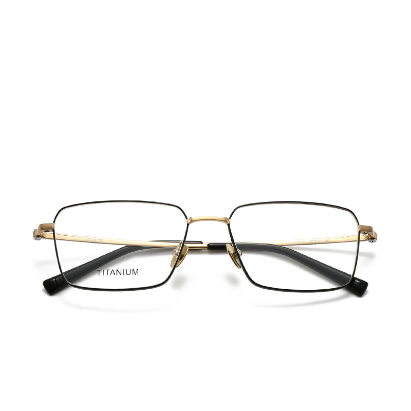 Gafas geniales de madera STUDIOMUKU Un marco de espejo dominante Sven imprescindible para los jugadores
