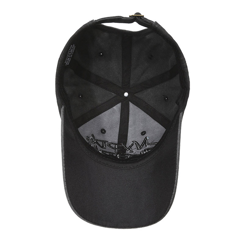 Fashionable washed vintage letter embroidered duckbill trendy men's personality street women's sun shading baseball hat_voghion.com
