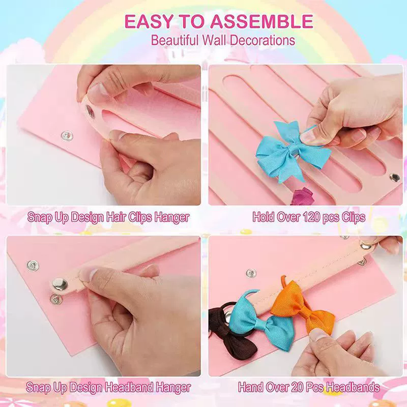 Hair accessory, storage system, hanging organiser, headband, glasses, Amazon