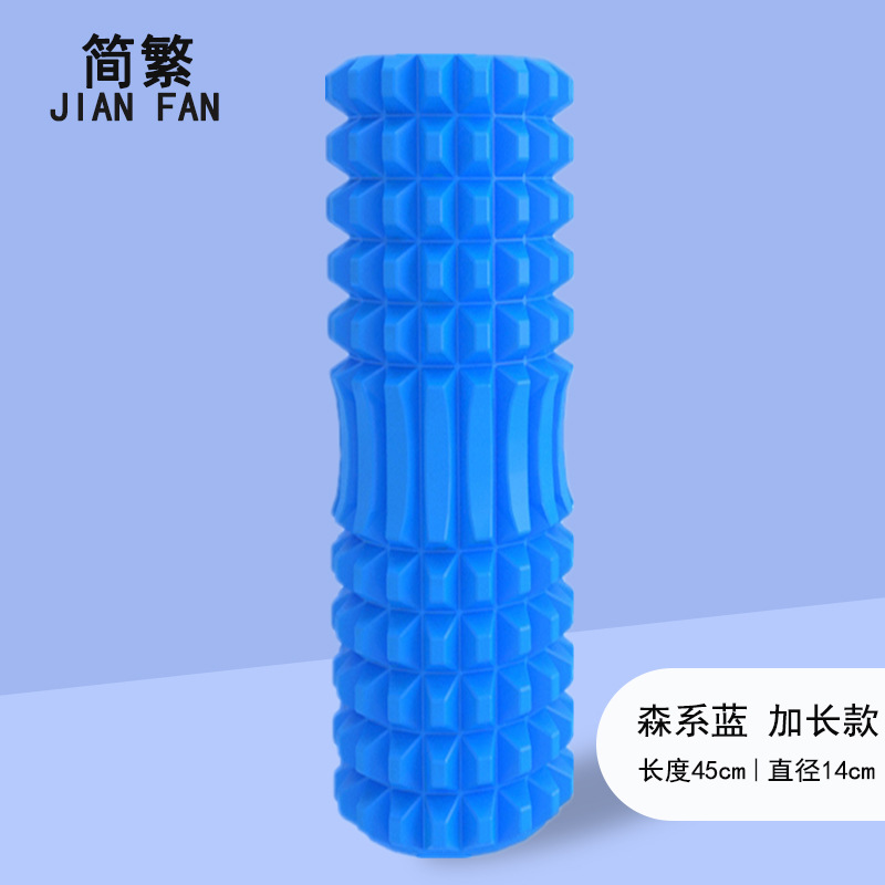Espuma eje muscular relajación flaco becerro Lobo diente eje masaje palo yoga rodillo equipo de fitness yoga columna