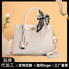 加工定制女士手提包包女时尚大气外贸女包通勤包高级感单肩斜挎包