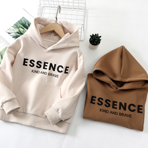 Youth Hoodie Spring and Autumn New Korean Style Trendy Kids Hooded Sweatshirt for Boys and Girls Middle Size Outerwear T-shirt New Arrival