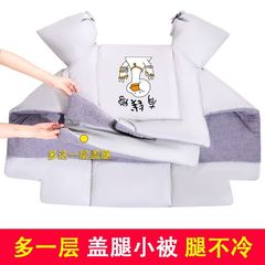 电动车冬季挡风被分体秋季加绒保暖护膝加大加厚电瓶车连体防风风