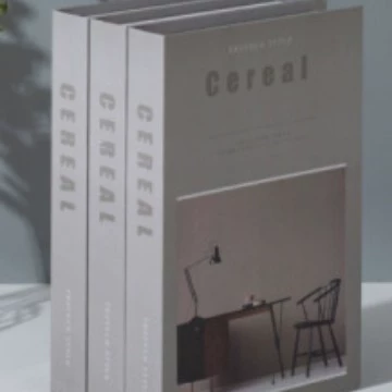 Декоративная складная поддельная книга, проп Nordic imitation, современный английский стиль, 27×17×4 см
