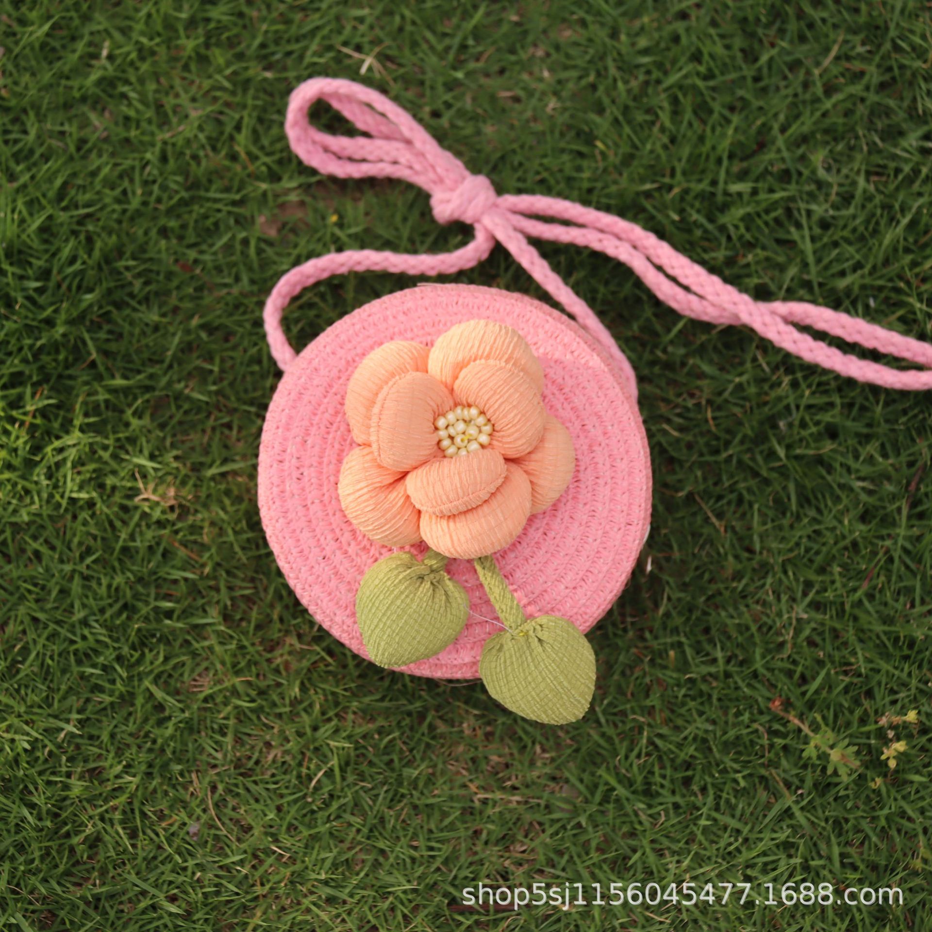 복숭아 색 12*6cm