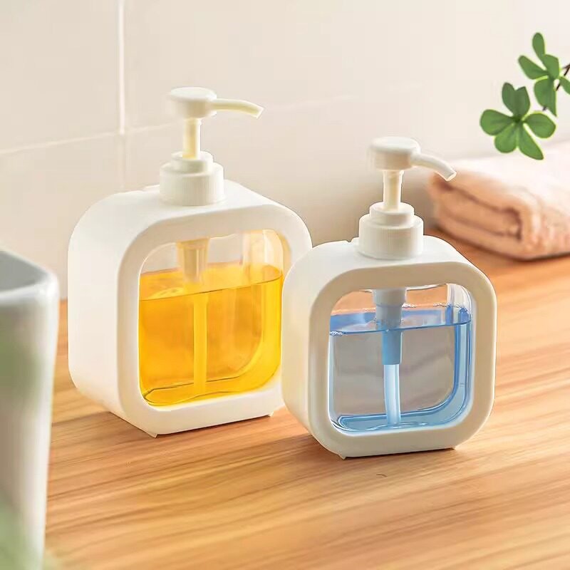 Detergente botella dividida champú botella vacía detergente botella espumante botella de lavandería botella espumante botella de desinfectante de manos botella de espuma de gel de baño
