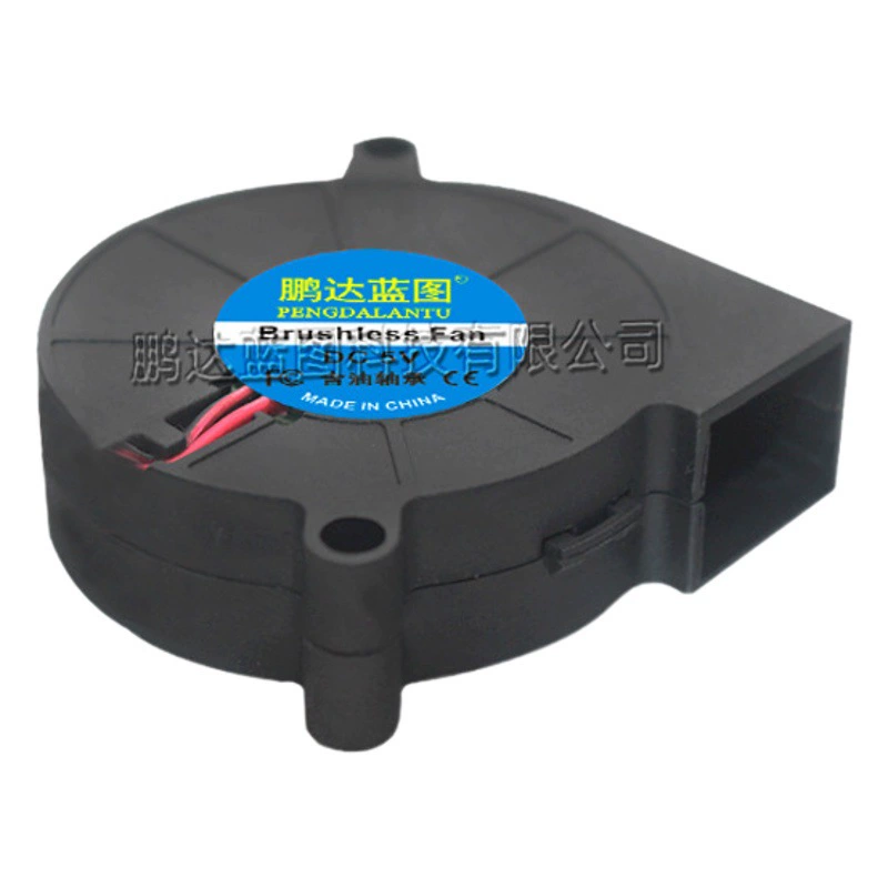 Фабрика прямые поставки 5015 турбо нагнетатель бесшумный масляный подшипник 5 В 12 В 24 В увлажнитель центробежный вентилятор