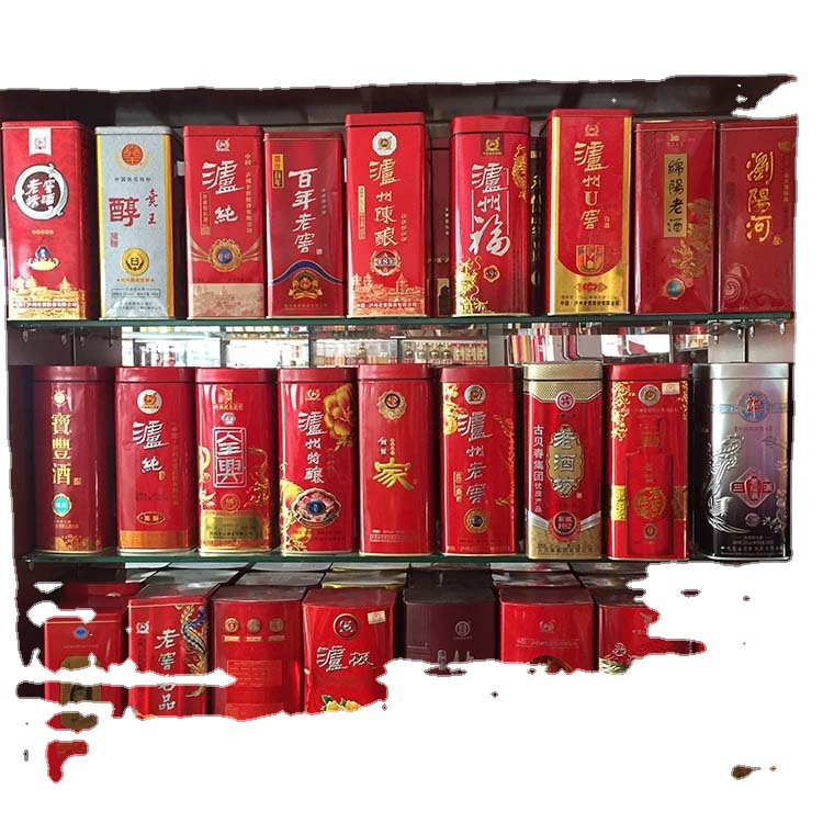 新品设计各种马口铁酒盒大全厂家直供可定制