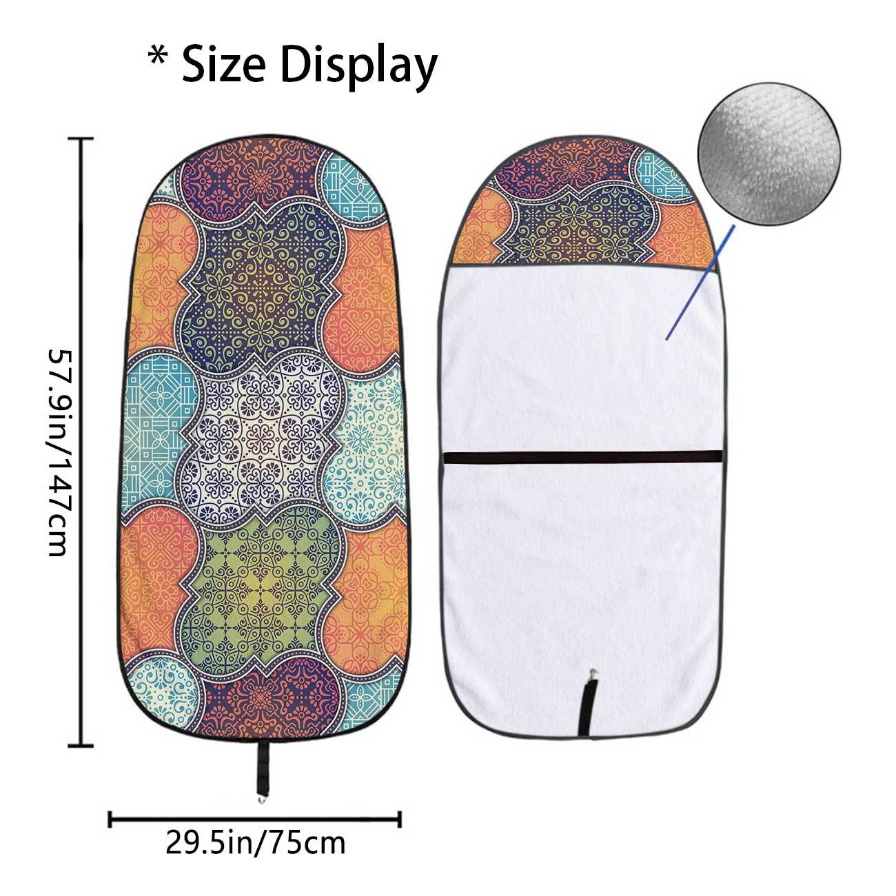 Car seat towel cover front seat protector suitable for gym and exercise, universal for all seasons, car use 31