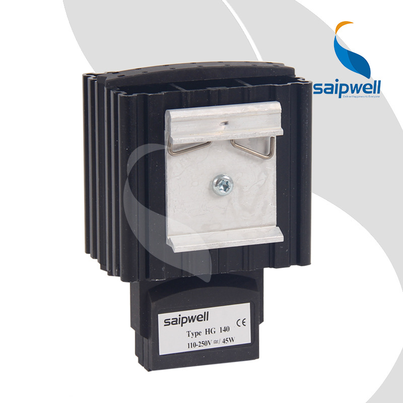 小型卡导轨除湿气控温加热器风电滑轮升温半导体加热器HG140-45W