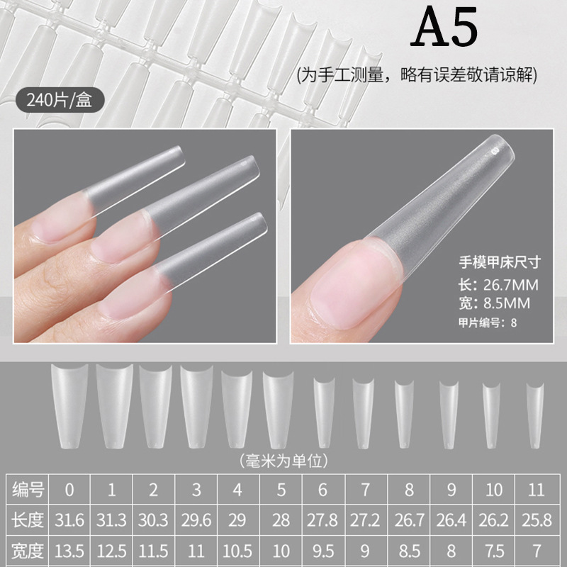 Película de uñas salón de uñas especial ultrafino pulido sin costuras-gratis película de uñas falsa película de uñas herramienta de extensión portátil al por mayor