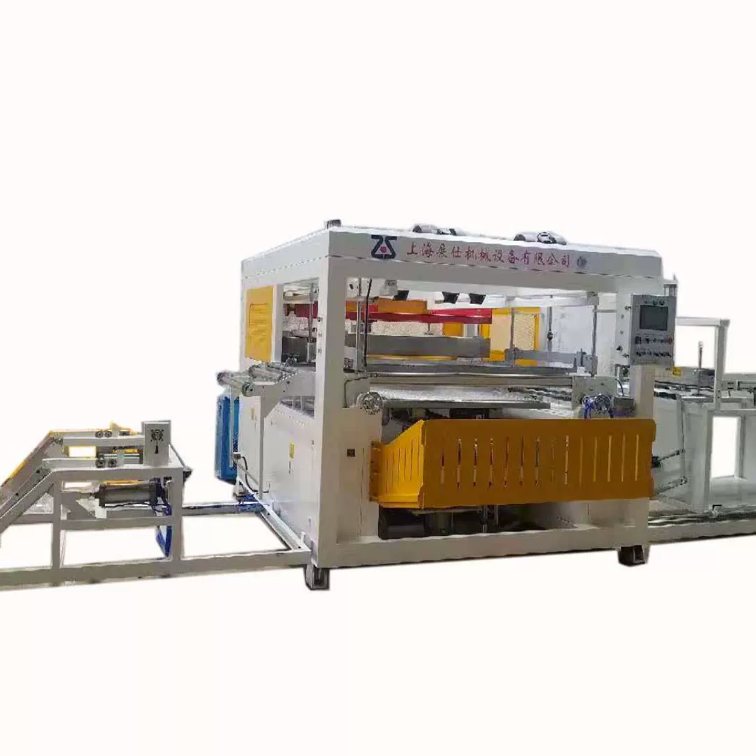 EPS地暖模块吸塑机全自动半自动地暖覆膜成型机