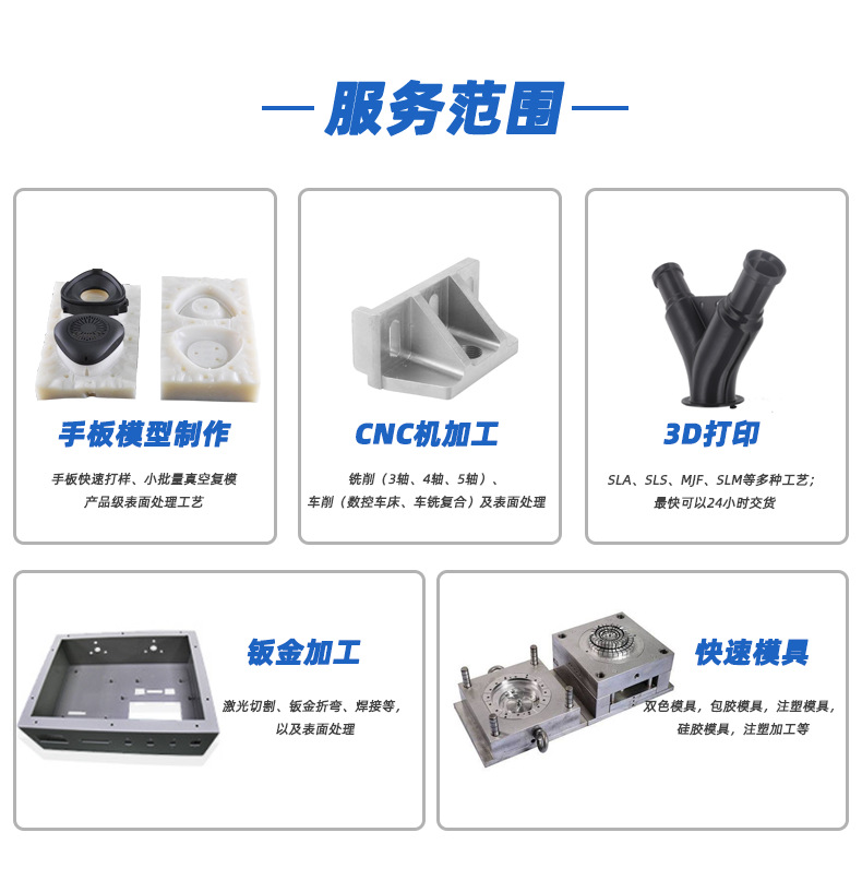 3D Printing Custom Resin Abs Mold-Making Process Industrial Cnc Processing Model Nylon 3D Printing Silicone Mold-Making