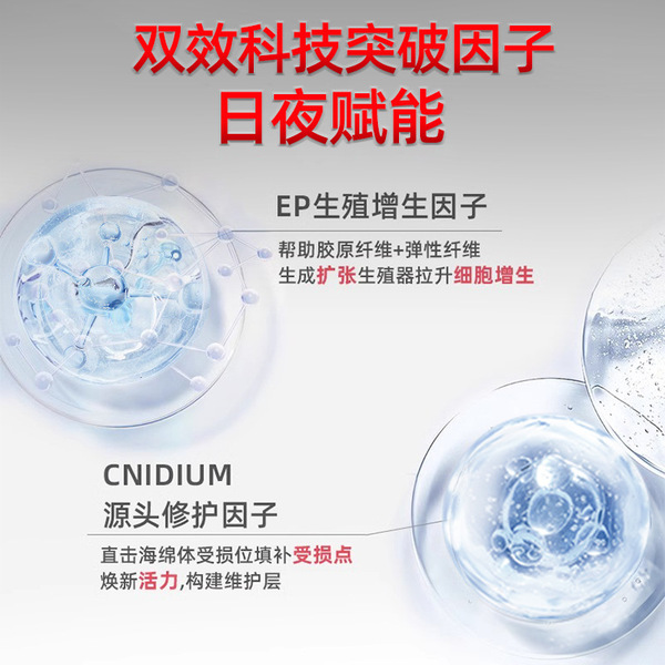 Nutritious repairing cream for intimate use