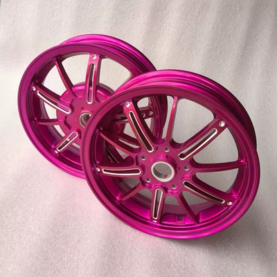 12inch Thailand Vespa Wheel Hub Motorcycle wheel hub - vespa-2-pink