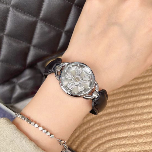 Mishali/Meilisha Lucky Hand Bracelet for Women, Snowflake Women's Style Summer Small and Elegant Light Luxury Women's Watch