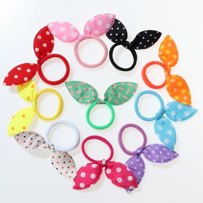 10Pcs-Cute-Rabbit-ear-Hair-rin