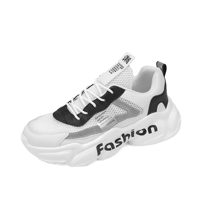 Мужские спортивные кроссовки для лета Dad Shoes 2024 модные новые тенденции дышащие кроссовки средней подошвы для бега мужские кроссовки оптом