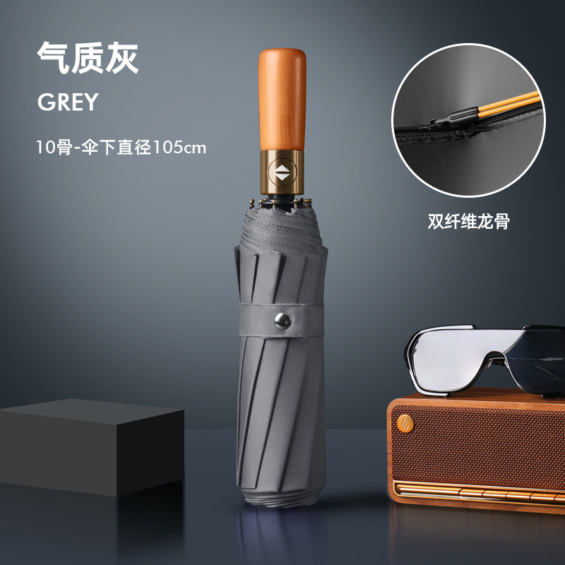 12骨全自動傘男性大サイズ女性晴雨両用日除け紫外線防止印刷広告卸売り日傘