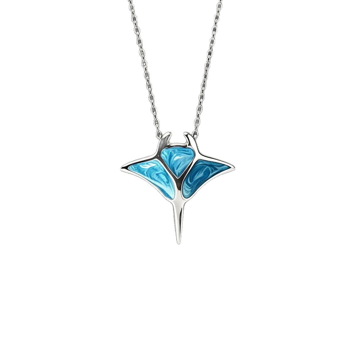 Maldives Devil Fish Necklace for Women, Niche High-End Style, Song Yaxuan's Same Model, Clavicle Chain, Gift for Girlfriend, Direct Sale from Manufacturer