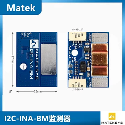 MATEK ULTRA-PRECISE I2C POWER MONITOR I2C-INA-BM Power Monitoring Module