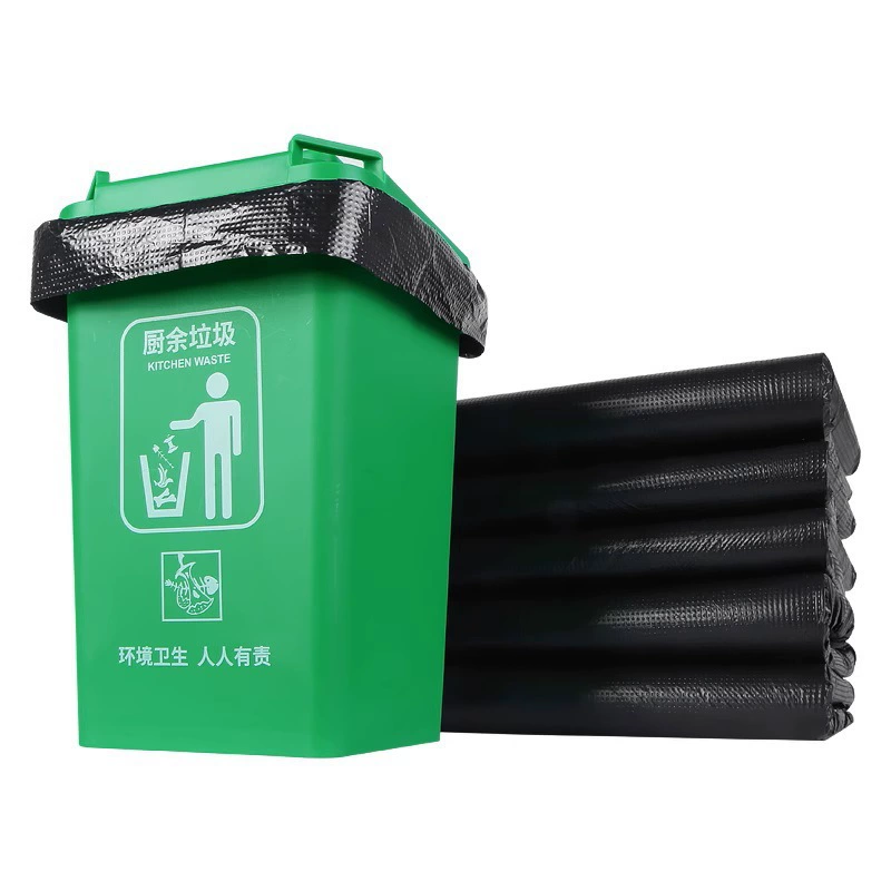 Мешок для мусора 120*140, большой утолщенный, для гостиничного санитарного обслуживания, кухни, бытовой пластик, очень большой, коммерческий, домашний