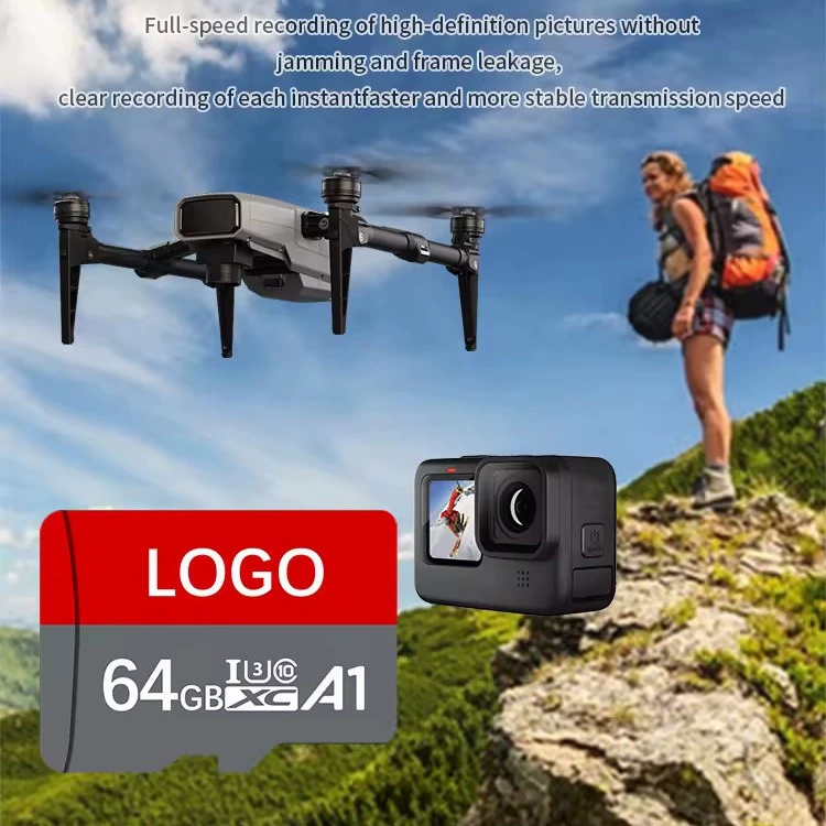 Память карта 128GB для камеры, монитора, дрона, экшн-камеры, игровой консоли, рекордерa