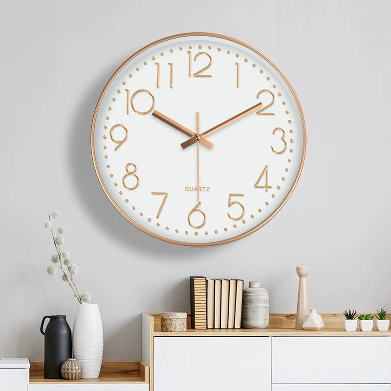 повседневные современные настенные часы с радиоволнами для дома, гостиной, спальни, классной комнаты, автоматическая настройка времени, настенные часы, креативные часы без перфорации