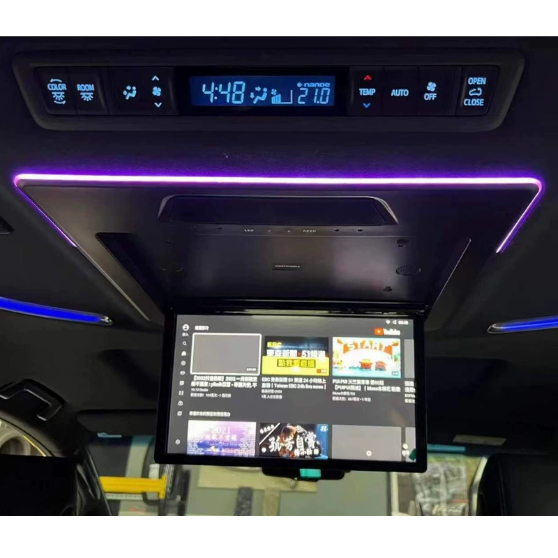 15,6-дюймовый сенсорный экран для Alphard серии Alpha 30, электрический, 8-ядерный, с Google Play, Wi-Fi