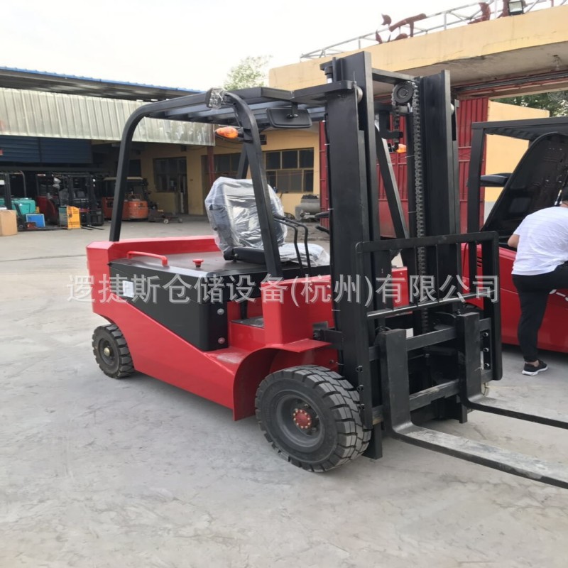 全电动座驾式平衡重叉车液压四轮装卸车堆高车5吨升降堆垛车叉车