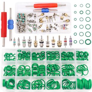40PCS air conditioner valve core kit auto parts A/C R12 R134a refrigeration belt removal tool 310pcs